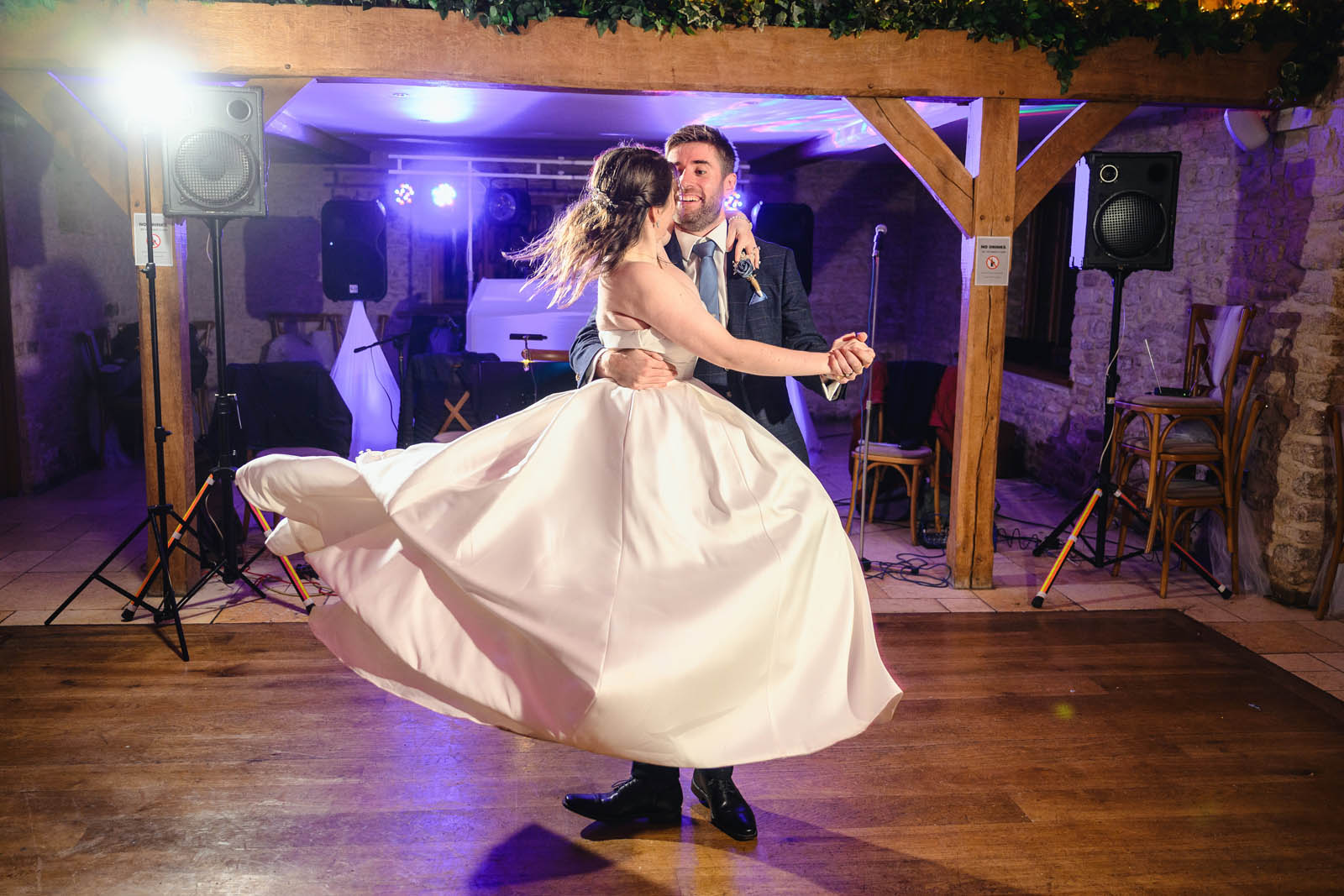 Wedding Photography at The Kingscote Barn