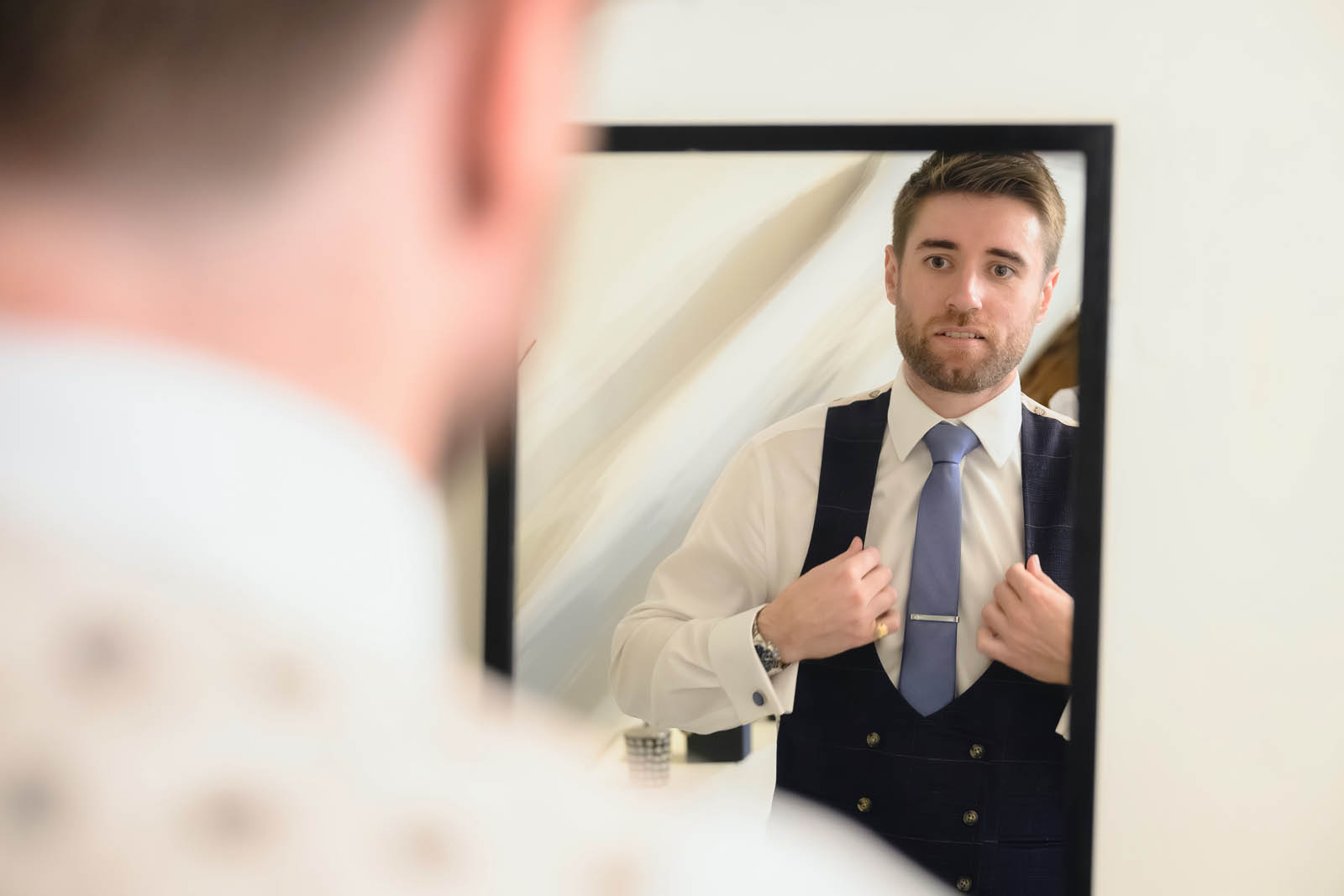 Wedding Photographer at The Kingscote Barn