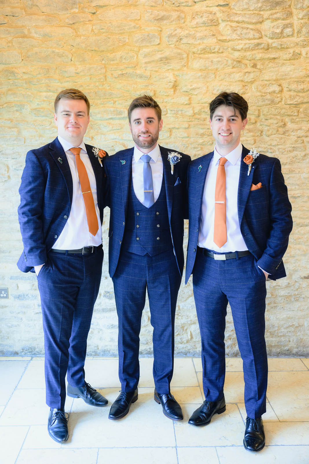 Wedding Photographer at The Kingscote Barn