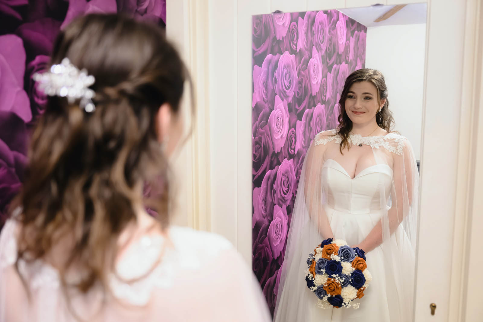 Wedding Photographer at The Kingscote Barn