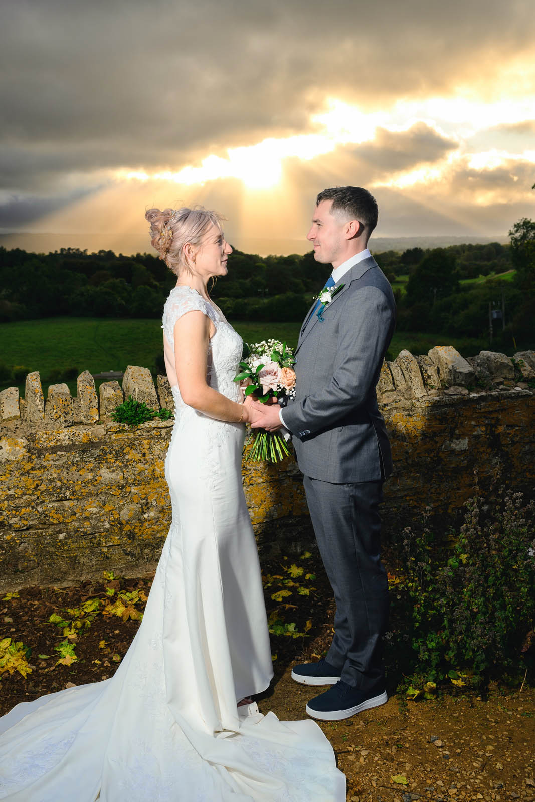 Wedding Photography at the Wedding Photographer at Folly Farm in Pensford