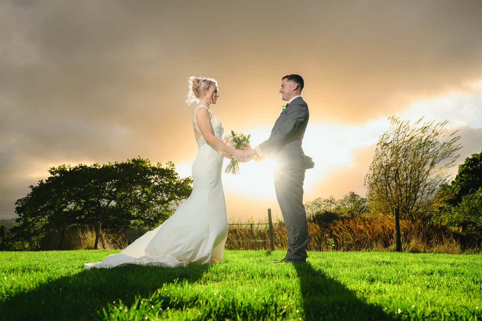 Wedding Photography at the Wedding Photographer at Folly Farm in Pensford