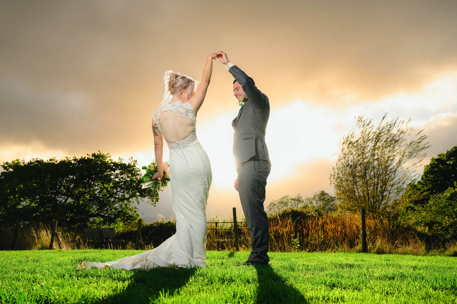 Featured image for “Alex & Greg’s Wedding Day at the Folly Farm in Pensford”