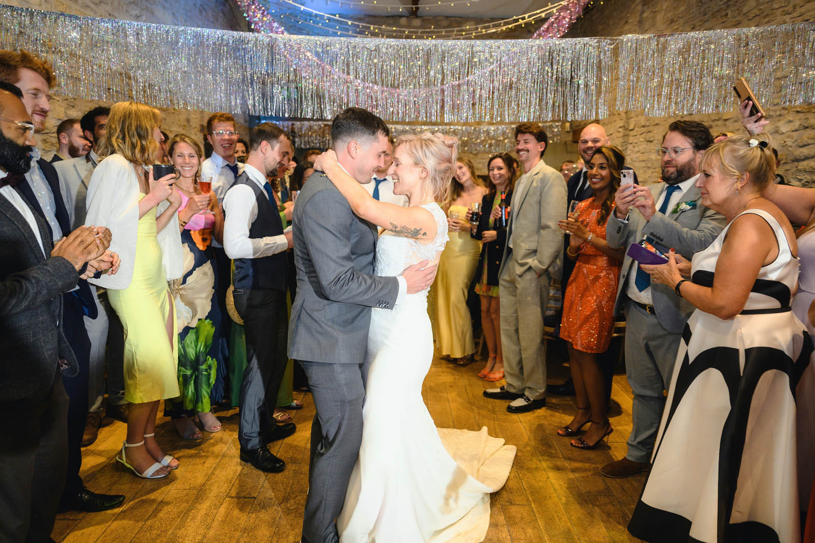 Wedding Photography at the Wedding Photographer at Folly Farm in Pensford