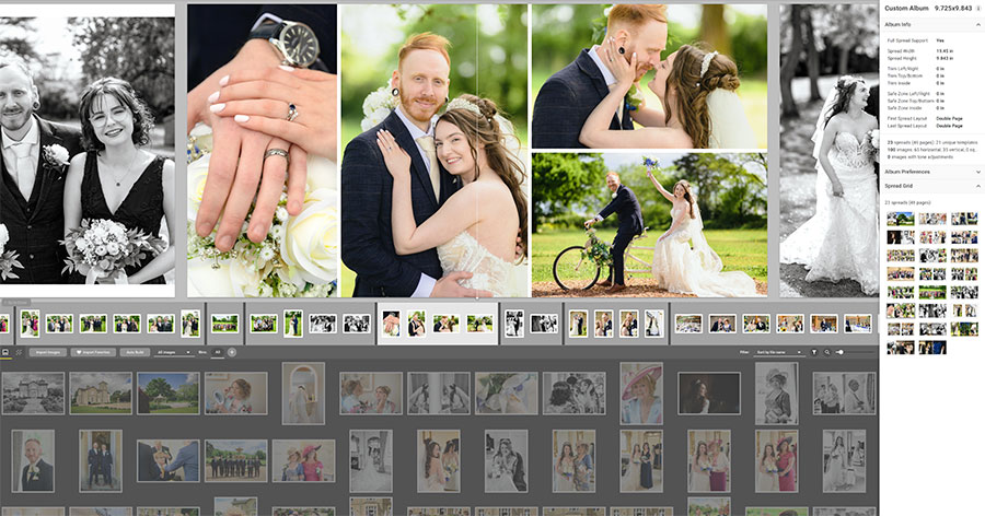Wedding Photographer Bristol Storybook Album Design