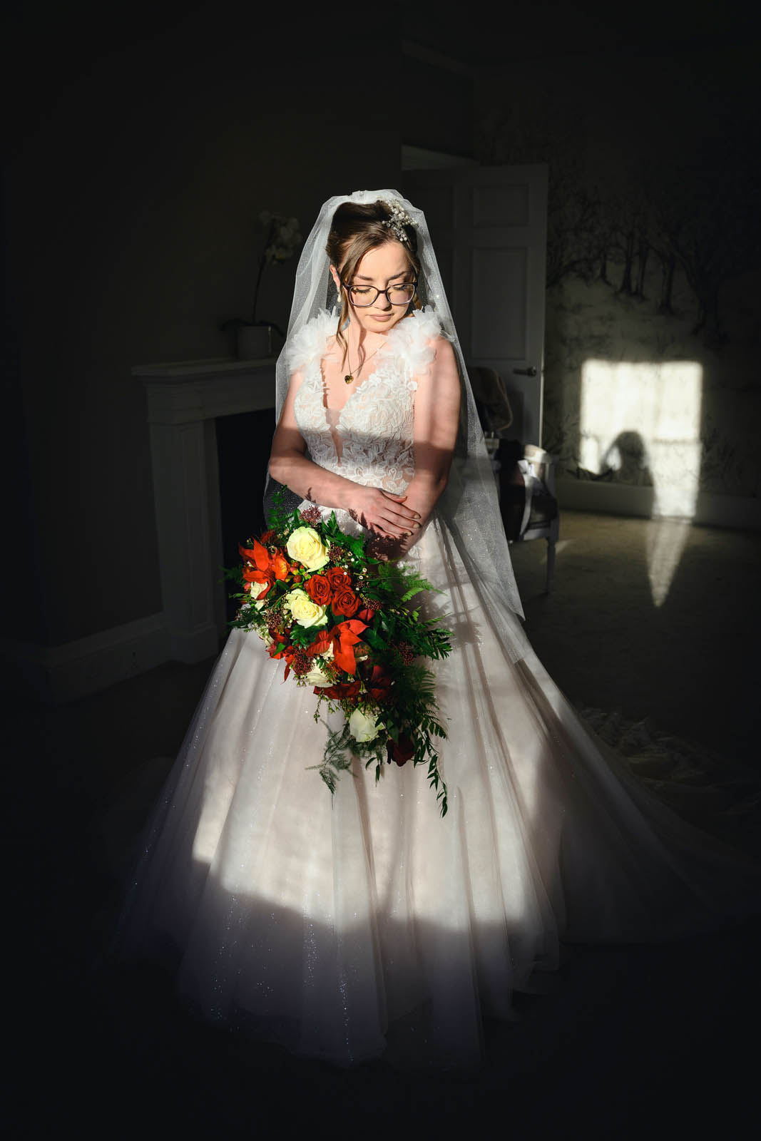 Winter Wedding Photography at Eastington Park