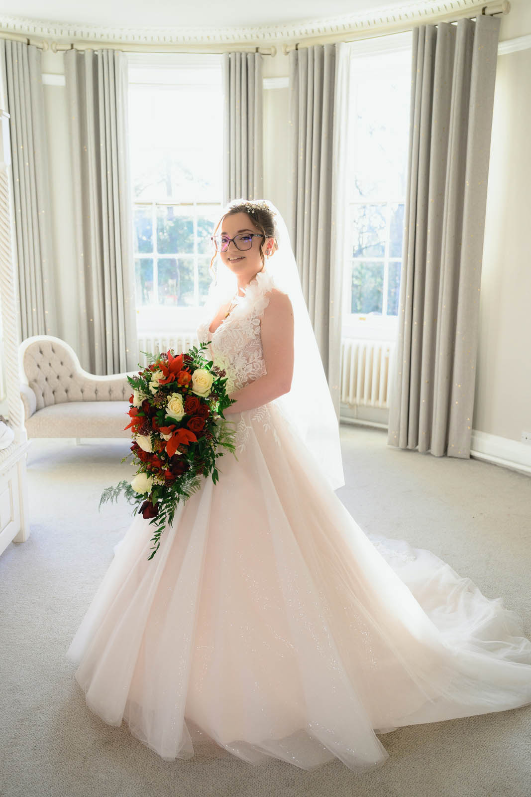 Winter Wedding Photography at Eastington Park