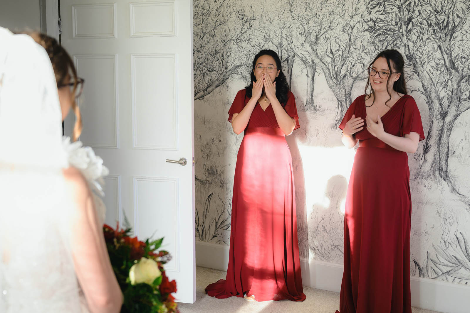 Winter Wedding Photography at Eastington Park