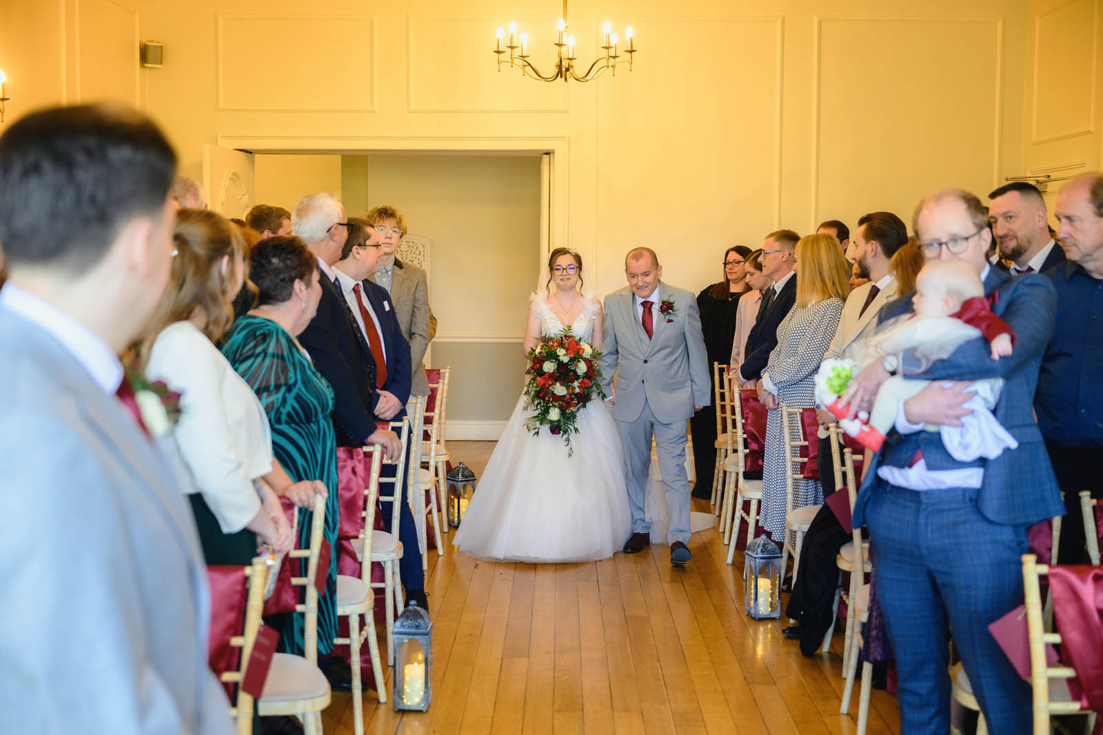 Winter Wedding Photography at Eastington Park