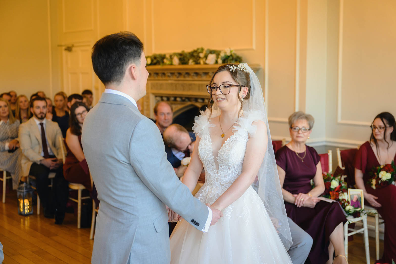 Winter Wedding Photography at Eastington Park