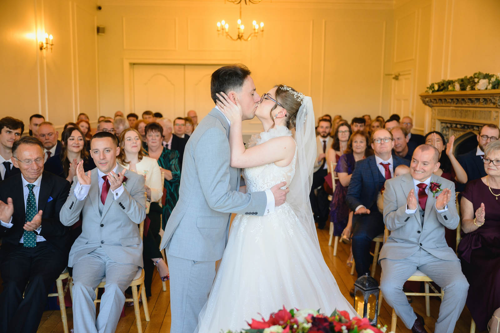 Winter Wedding Photography at Eastington Park