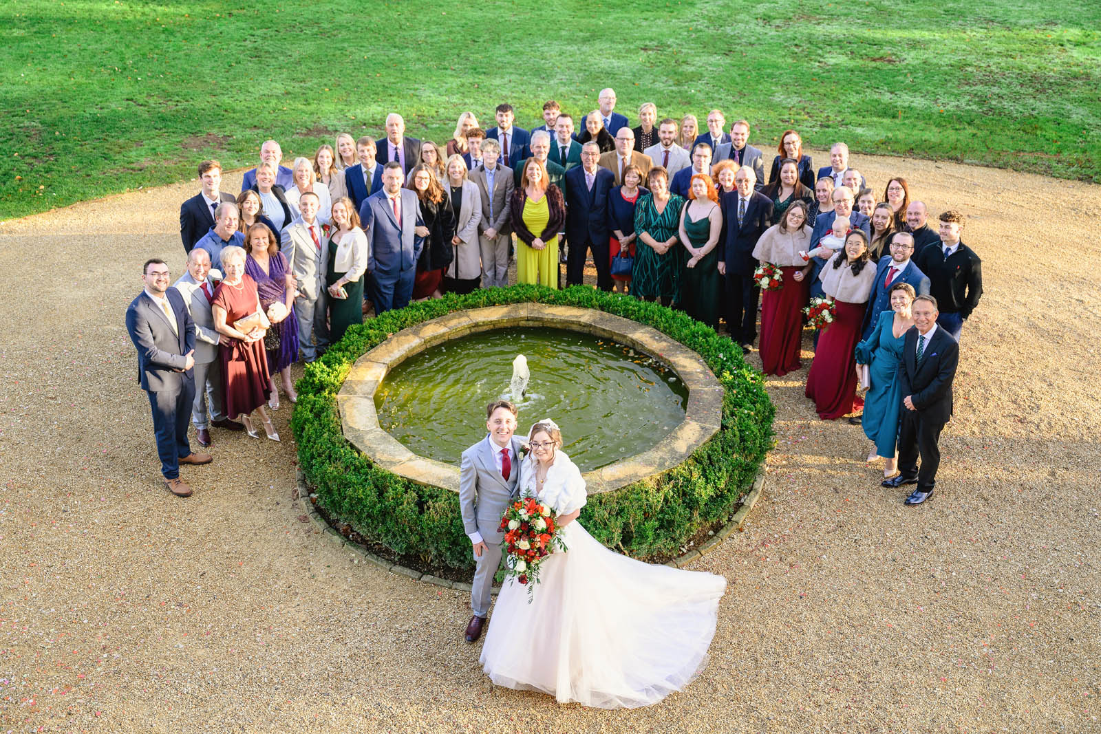Winter Wedding Photography at Eastington Park