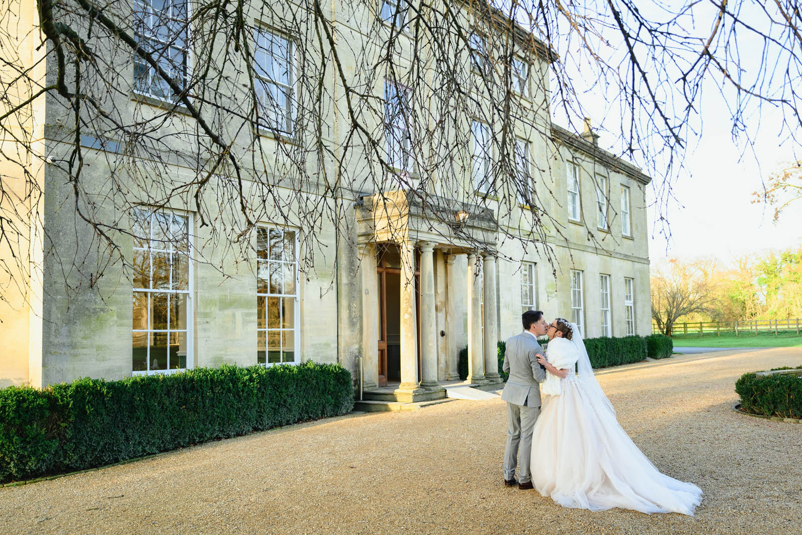 Winter Wedding Photography at Eastington Park