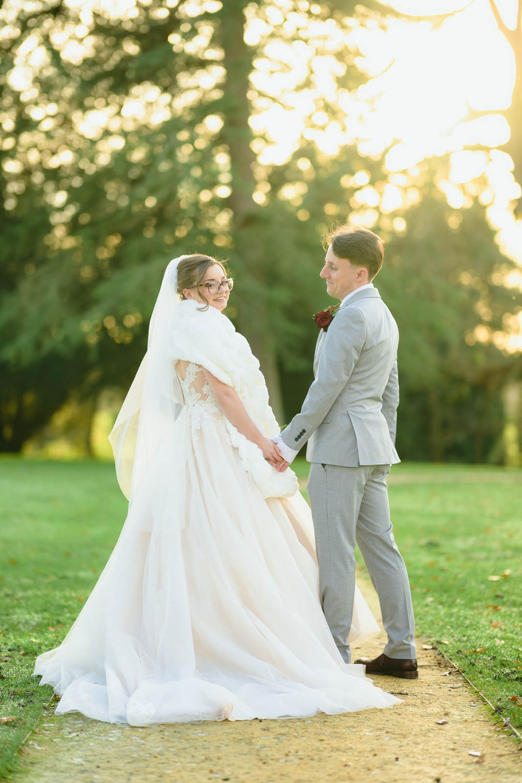 Winter Wedding Photography at Eastington Park