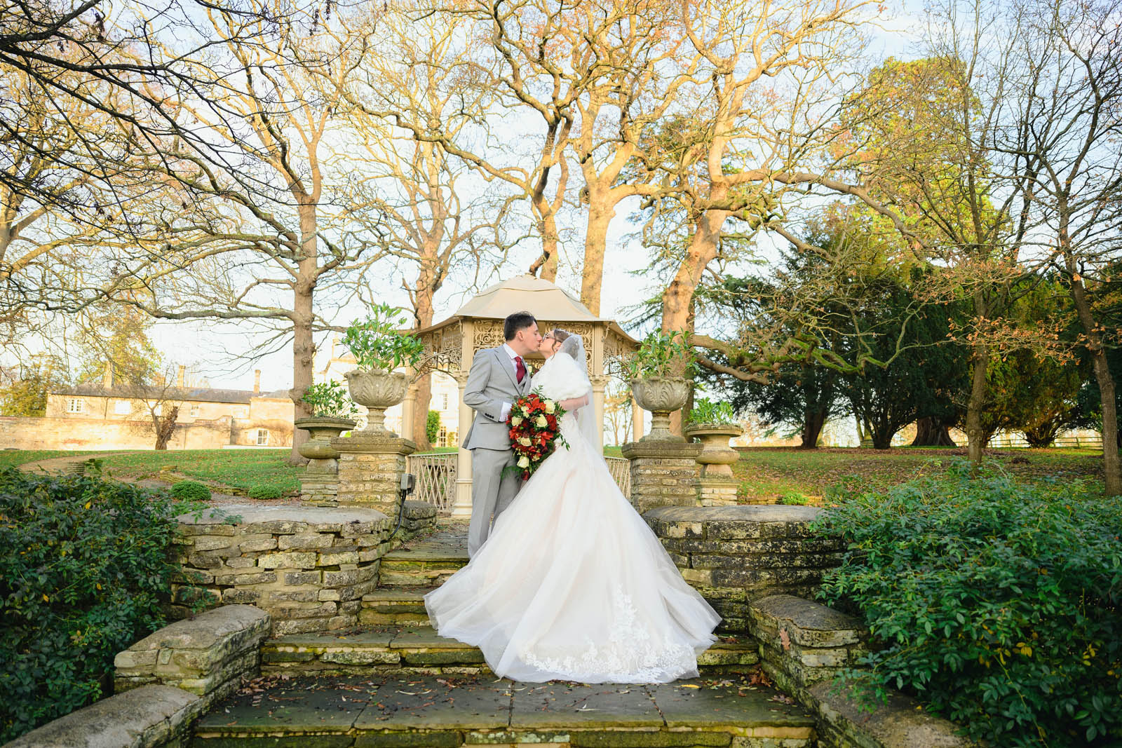 Winter Wedding Photography at Eastington Park