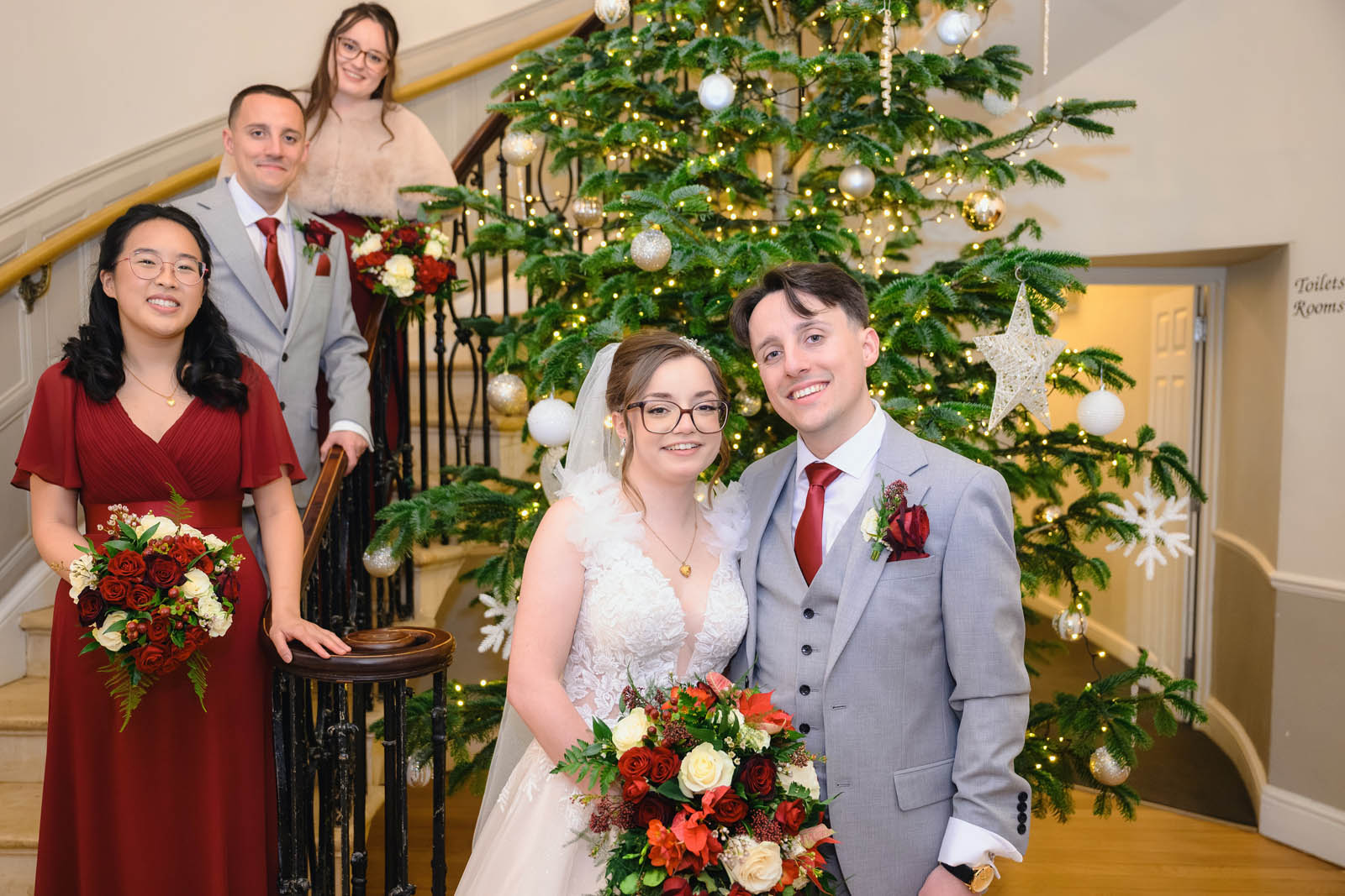 Winter Wedding Photography at Eastington Park