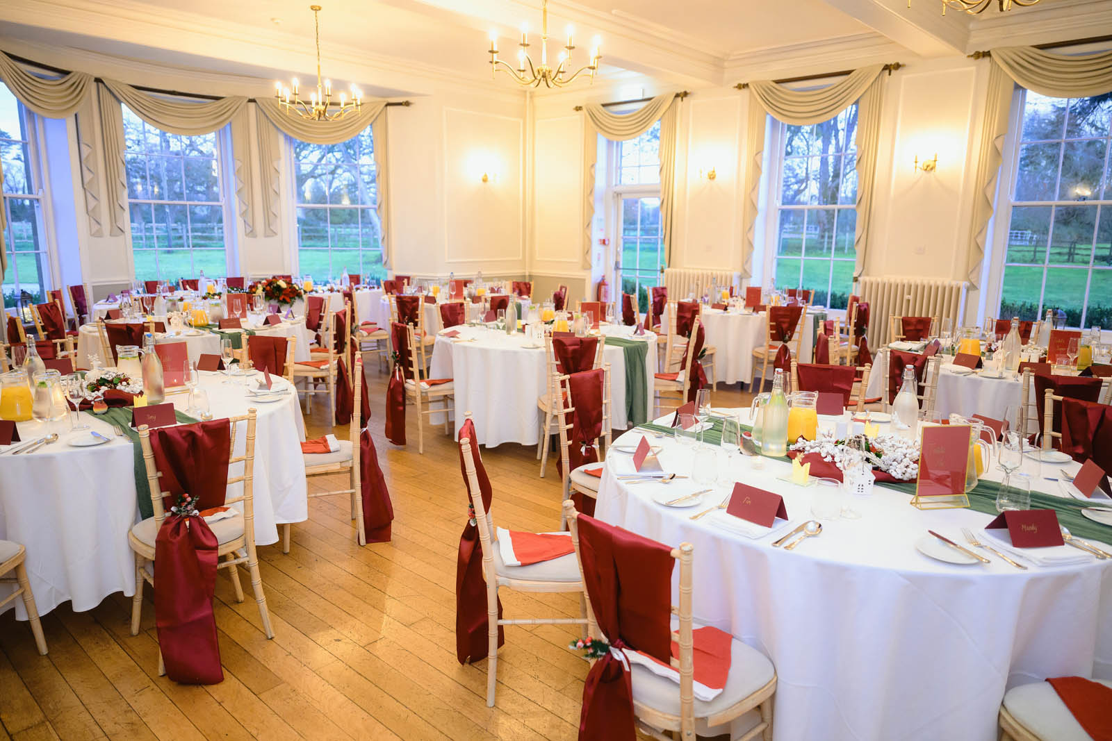 Winter Wedding Photography at Eastington Park