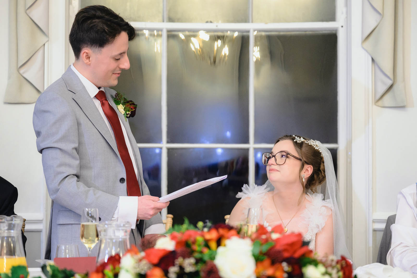 Winter Wedding Photography at Eastington Park