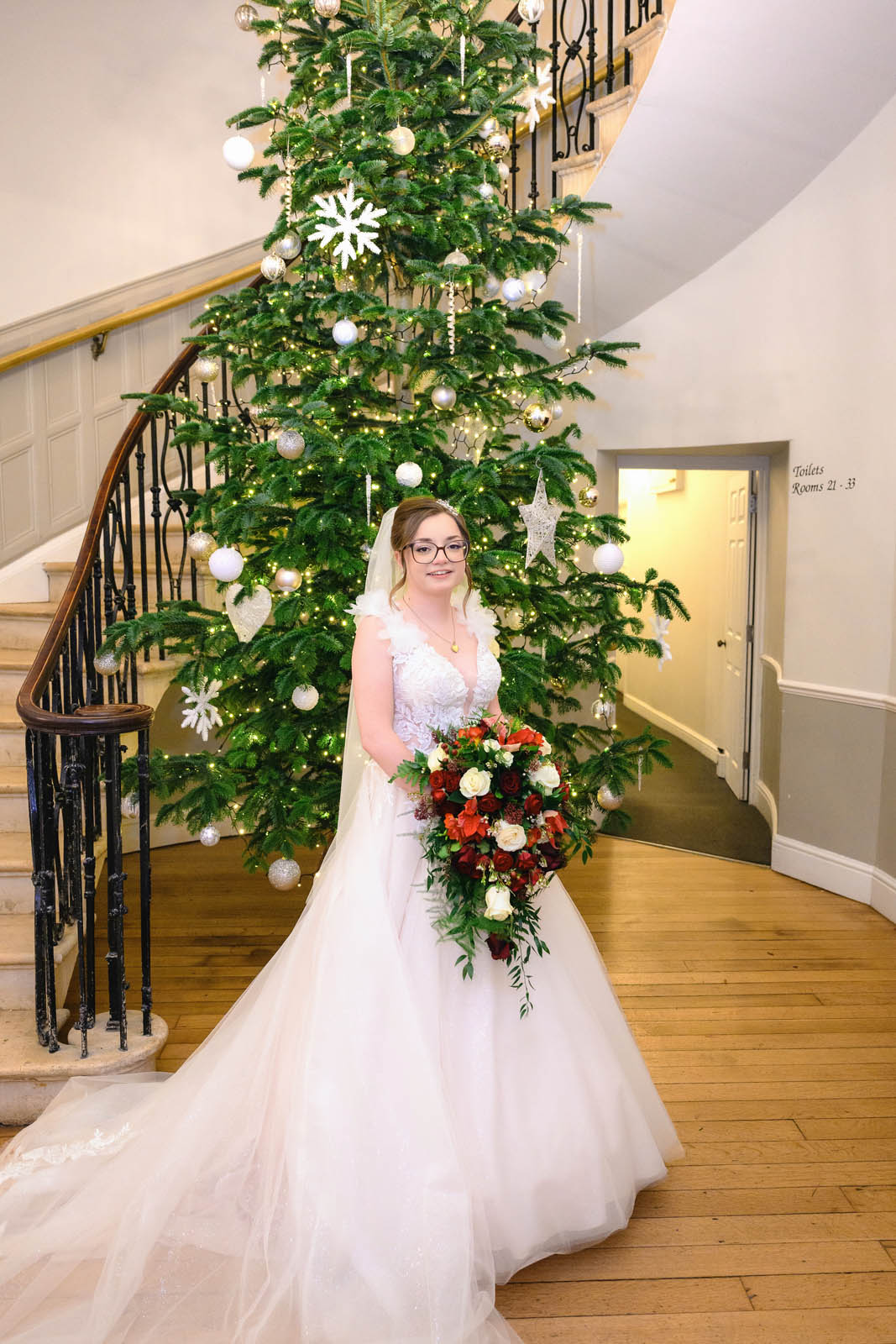 Winter Wedding Photography at Eastington Park