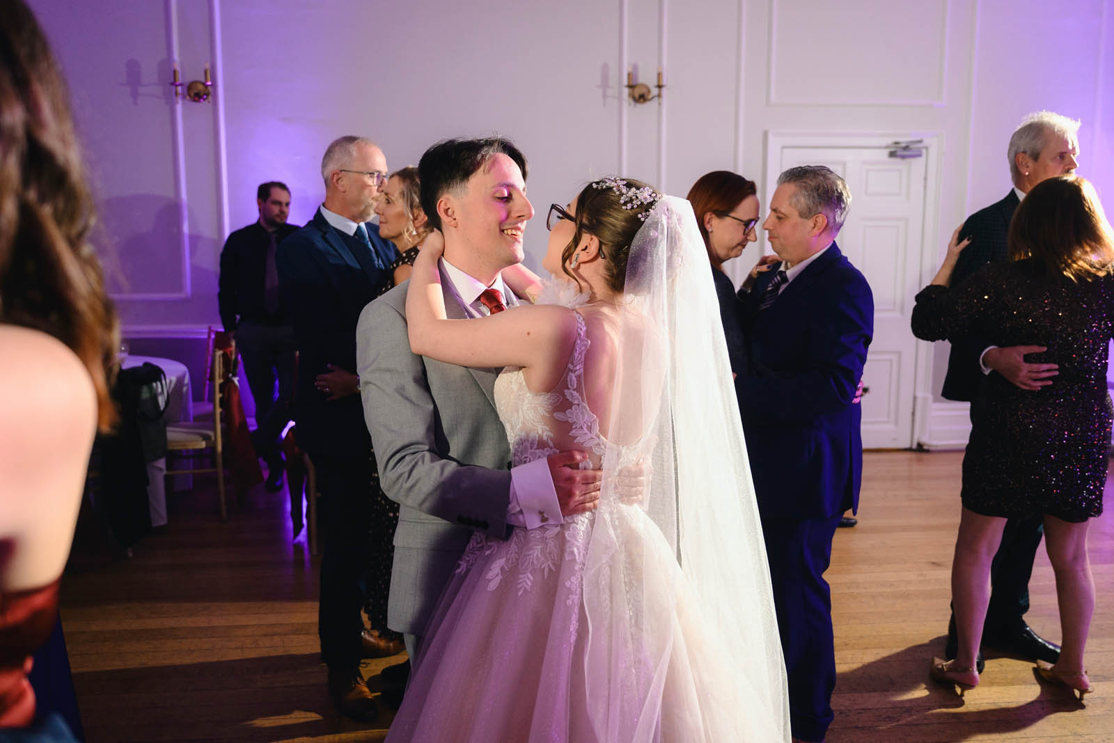 Winter Wedding Photography at Eastington Park