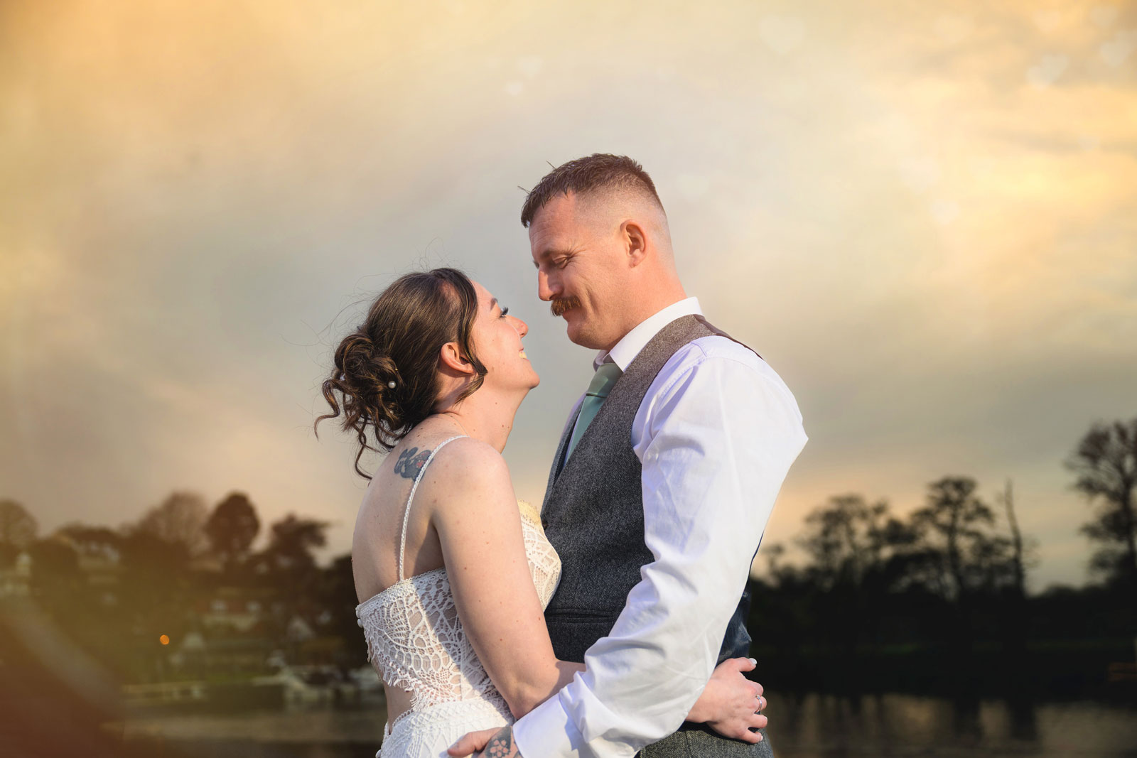 Featured image for “Taylor & Marshall’s Wedding Day at the Riverside Inn”