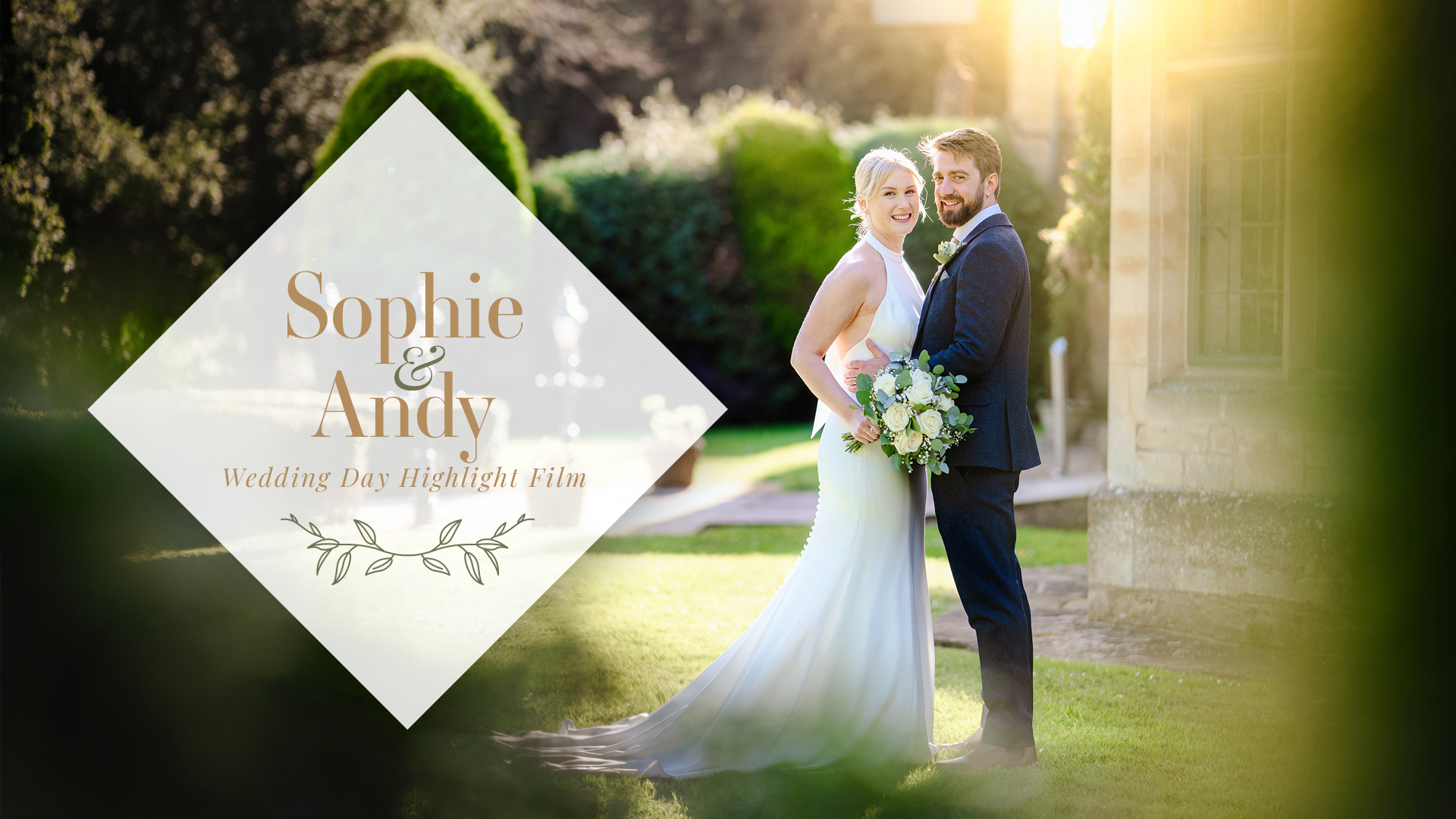 Featured image for “Wedding Day Highlight Film at the Hare & Hounds Hotel”