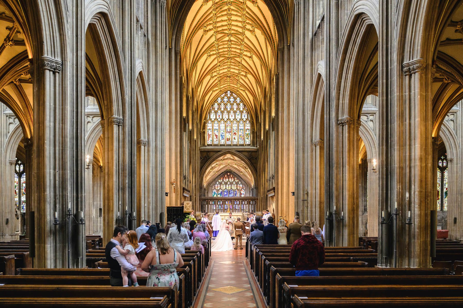 Wedding Photographer at St Mary Redcliffe Church