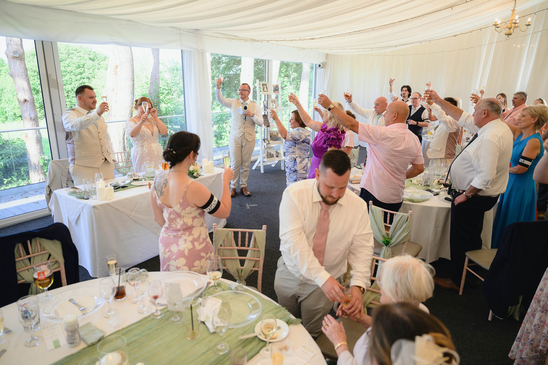 Llechwen Hall Hotel Wedding Photographer