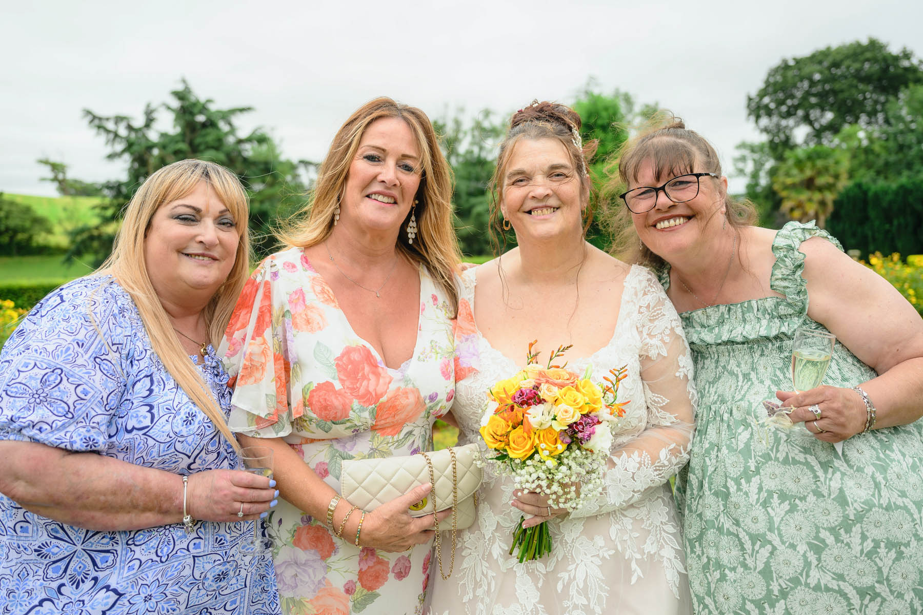 Wedding Photography at Tapeley Park Gardens