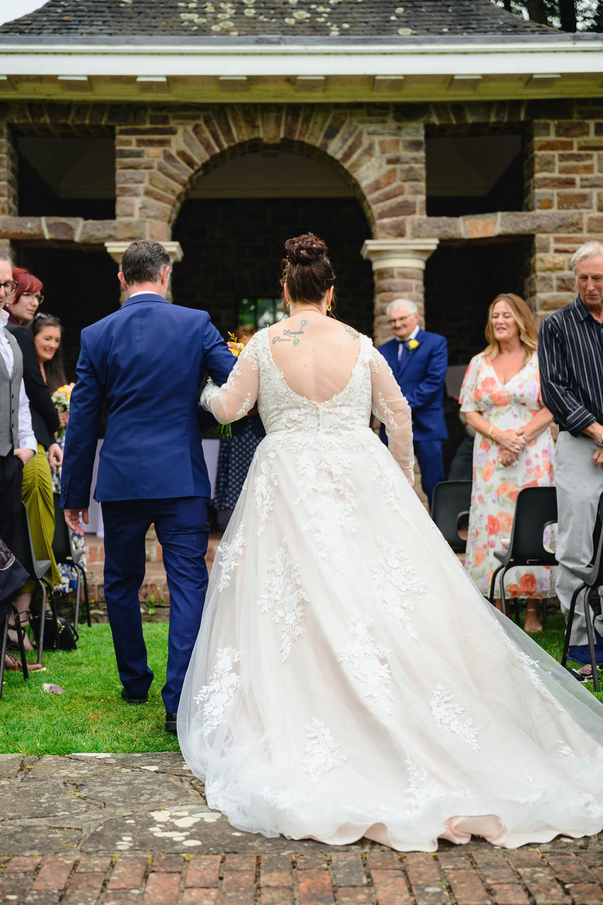 Wedding Photography at Tapeley Park Gardens